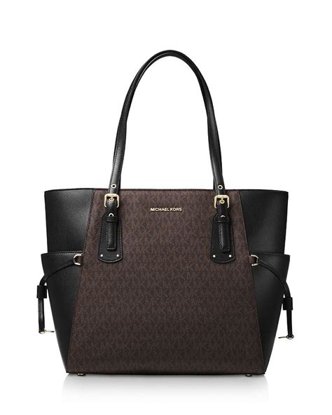 michael kors east west tote leopard|voyager east west tote.